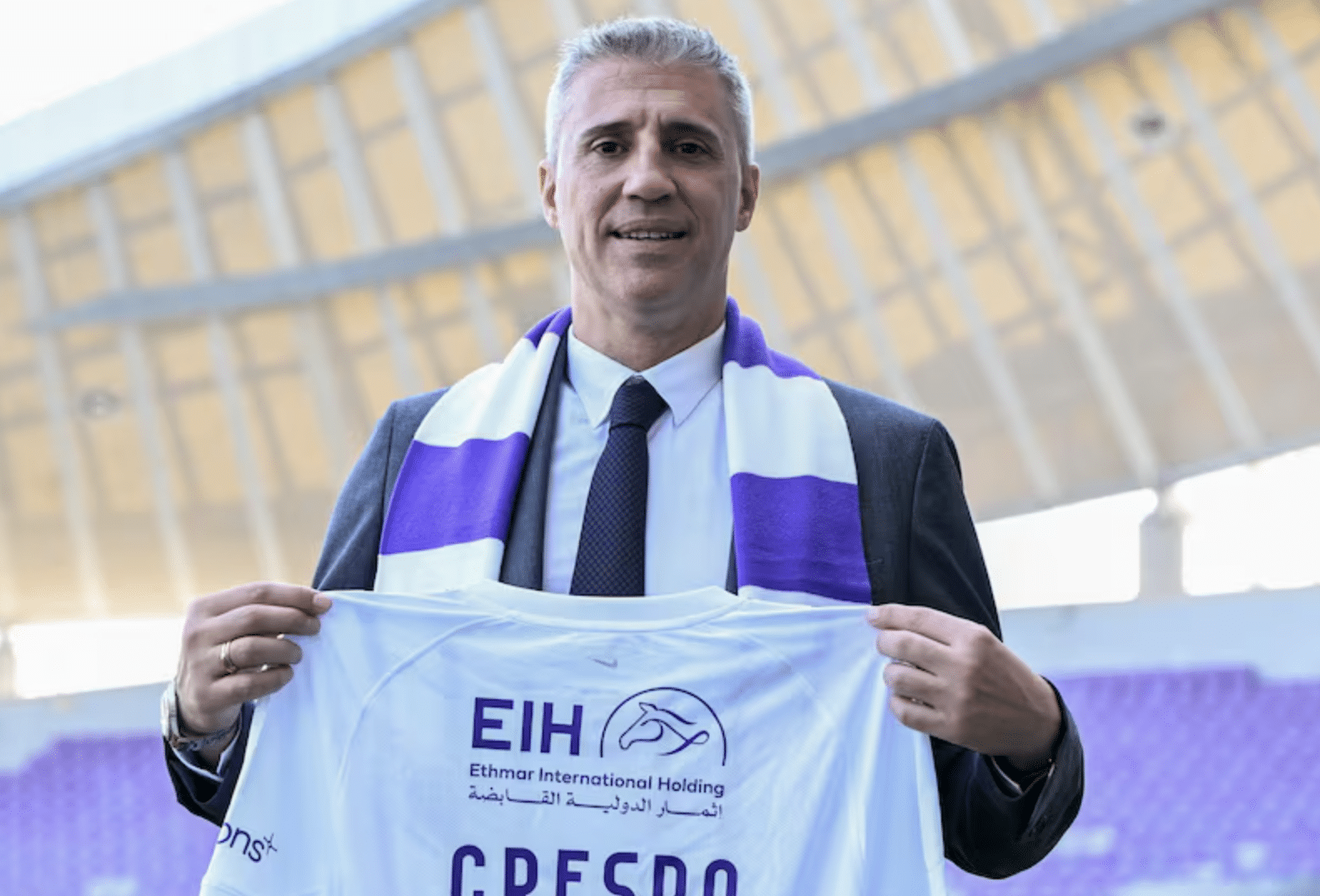 Hernán Crespo y todos los títulos de su carrera como director técnico.